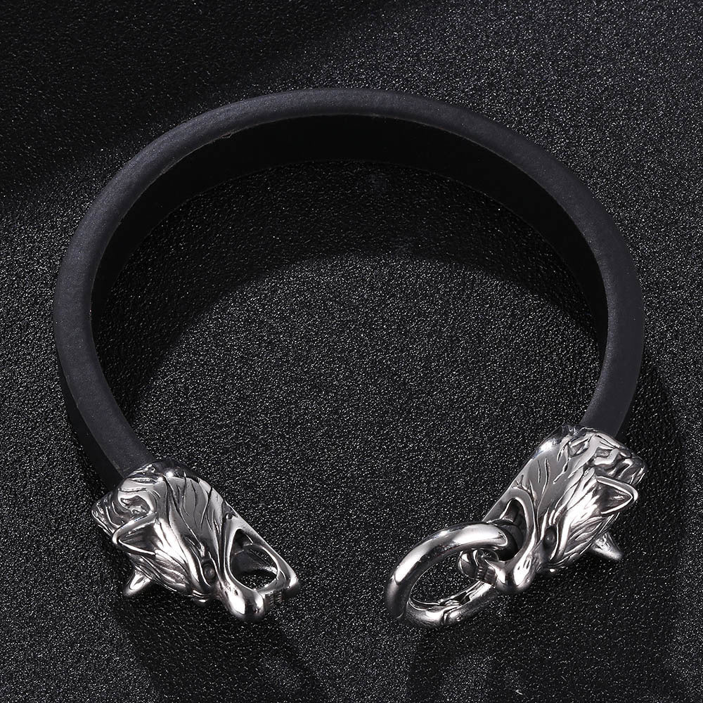 Wolf Head Bracelet