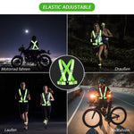 Sicherheits Set 2 Warnwesten 4 Armbinden Reflektor Beutel Nacht Situationen
